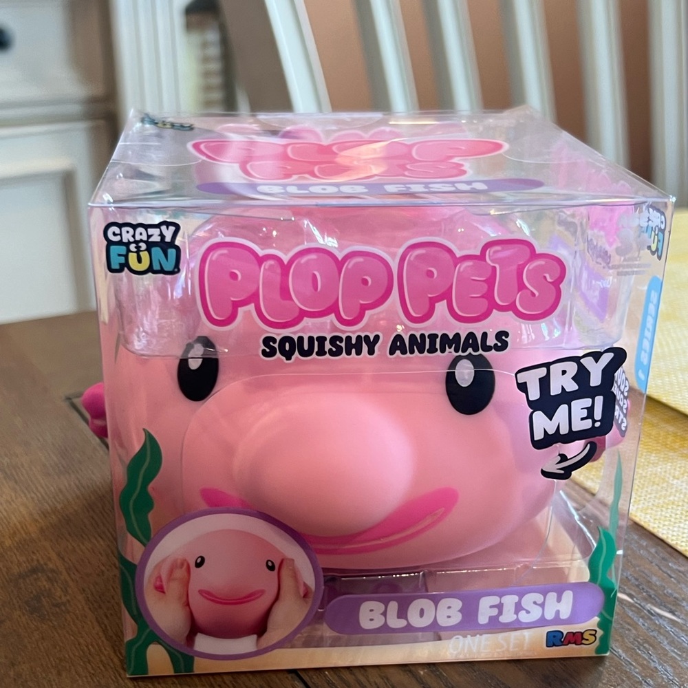 Plop Pets large Blob Fish Squishy